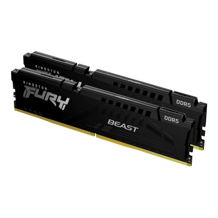Kingston FURY Beast DDR5 SDRAM 16GB kit 5600MHz CL40 On-die ECC DIMM 288-PIN
