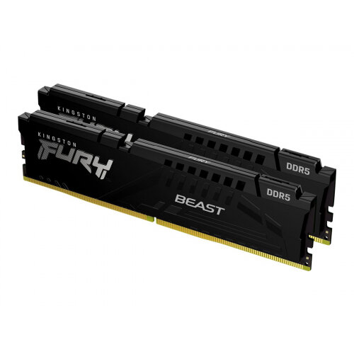 Kingston FURY Beast DDR5 SDRAM 64GB kit CL40 On-die ECC DIMM 288-PIN