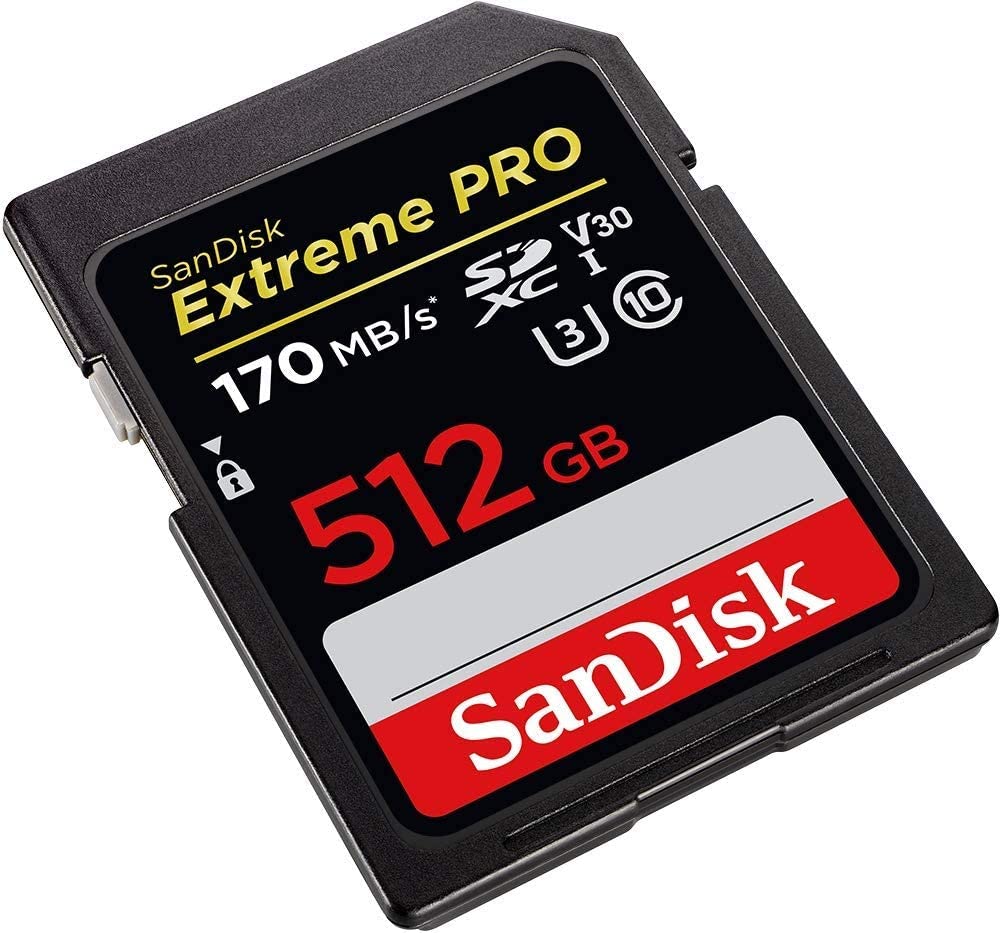 SanDisk Extreme Pro SDXC 512GB 170MB/s