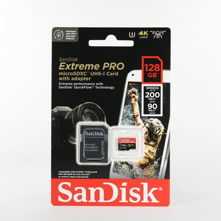 SanDisk Extreme Pro microSDXC 128GB 200MB/s