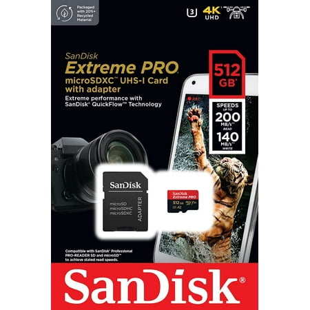 SanDisk Extreme Pro microSDXC 512GB 200MB/s