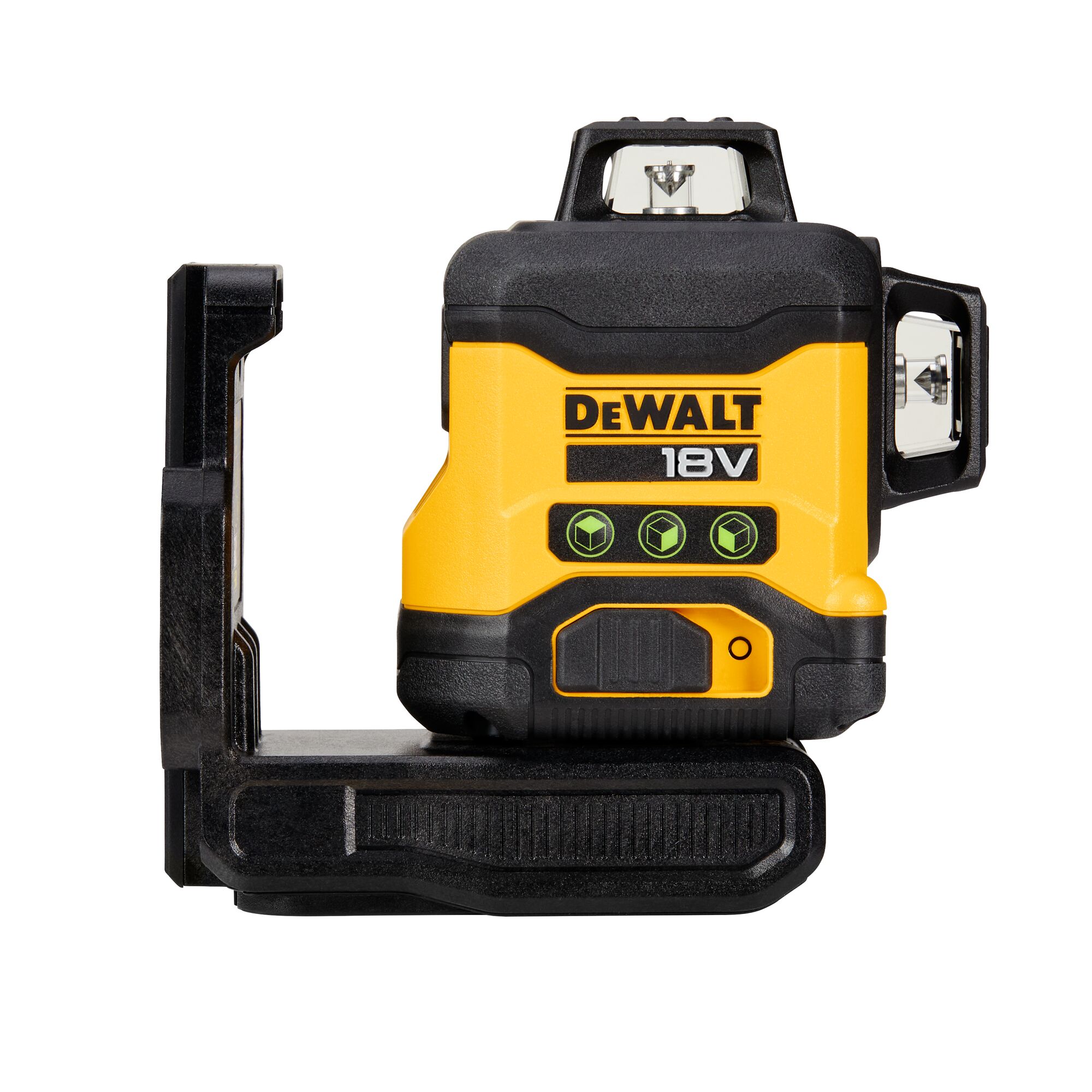 DEWALT 18V XR Laser DCLE34031N-XJ med 3 grön 360° lasercirkler