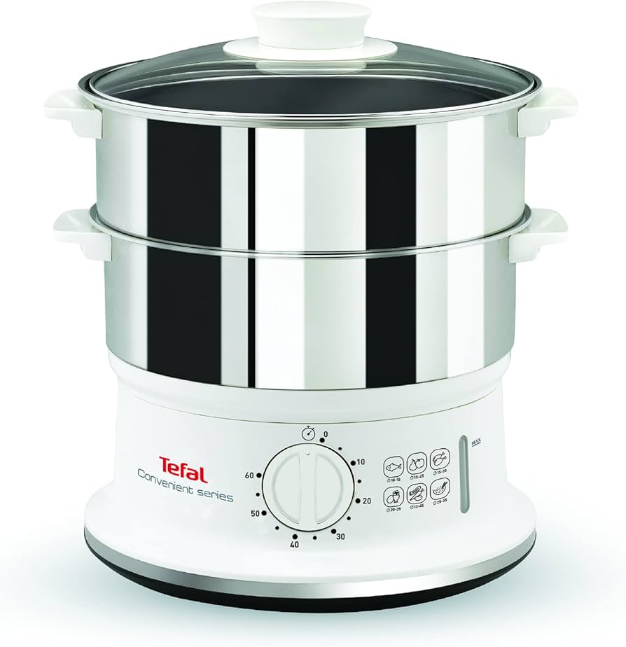 Tefal Convenient Series Dampkoger 900W Rustfrit stål