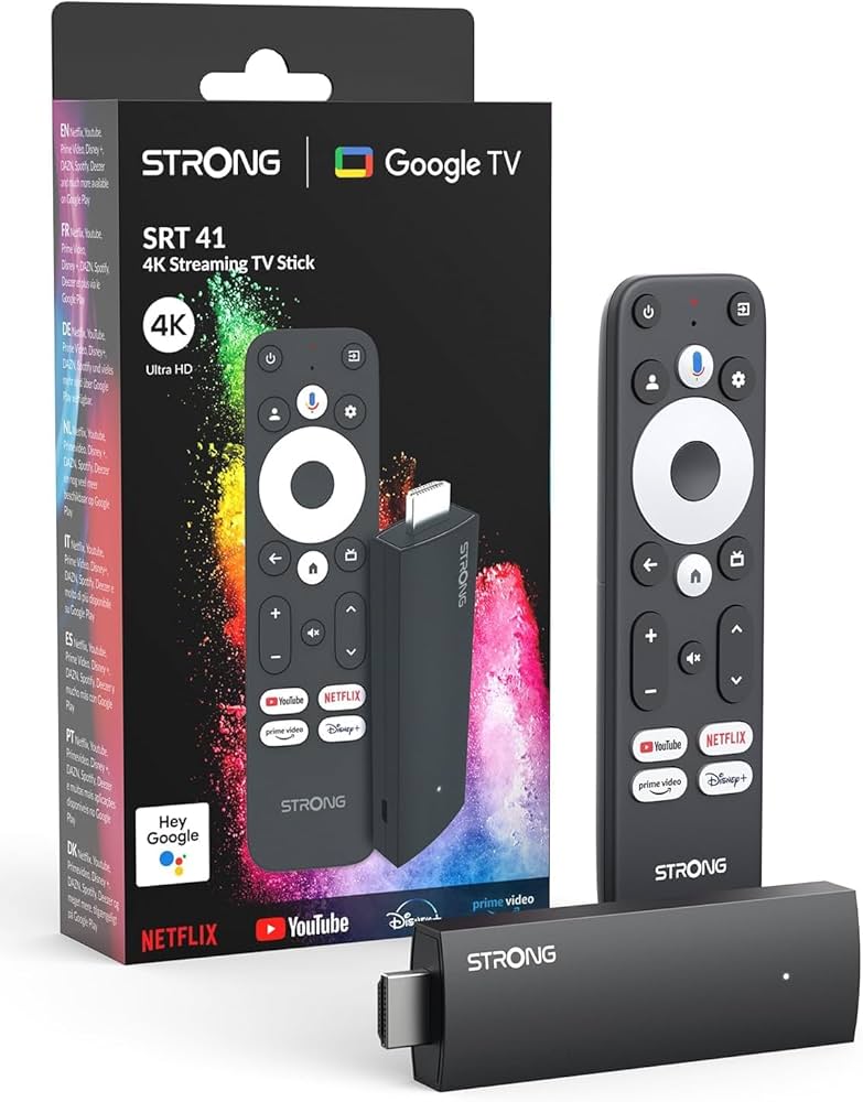 Strong SRT 41 Digital AV-afspiller svart