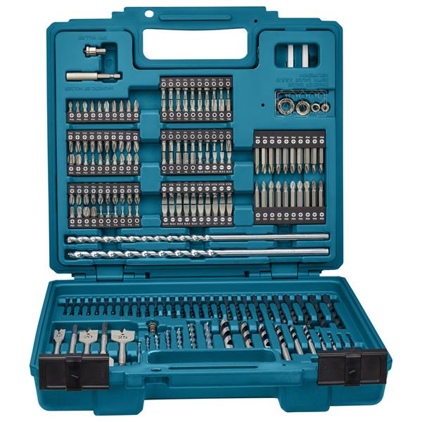 Makita E-11689 Borr och Bitssät 256 dele