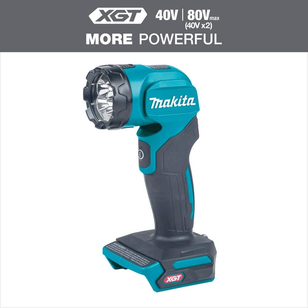Makita ML001G LED-lampe XGT Håndholdt Arbejdslampe 40V Intet batteri