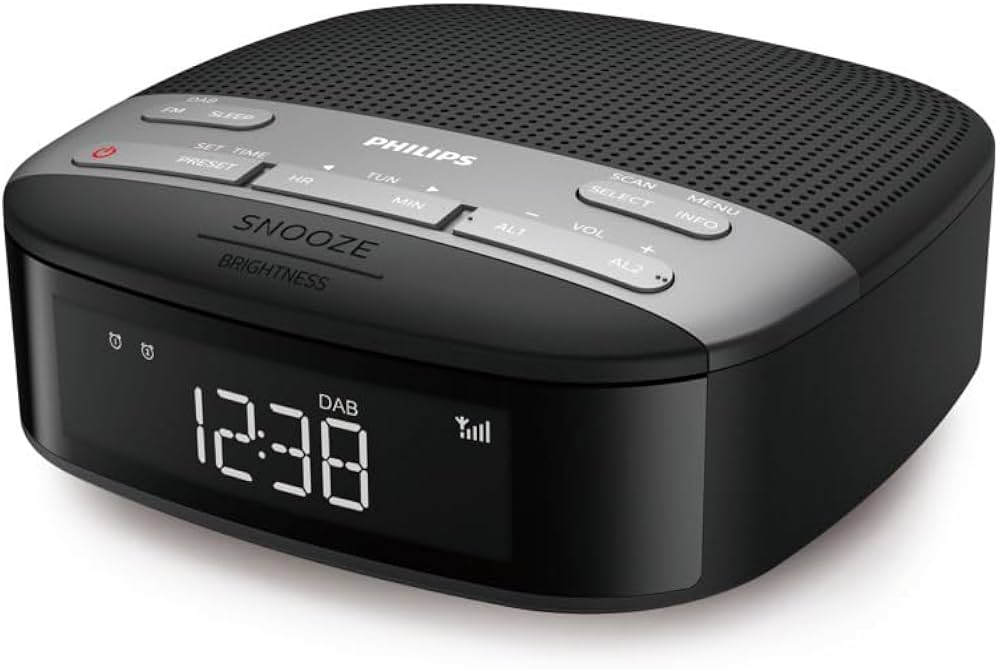Philips TAR3505 Clock-radio svart