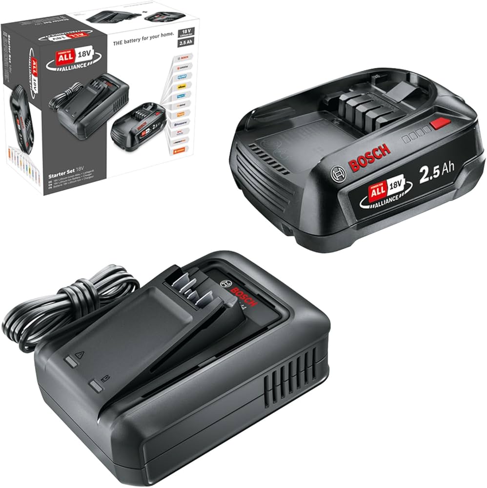 Bosch Starter Set 18V Batterioplader 18V
