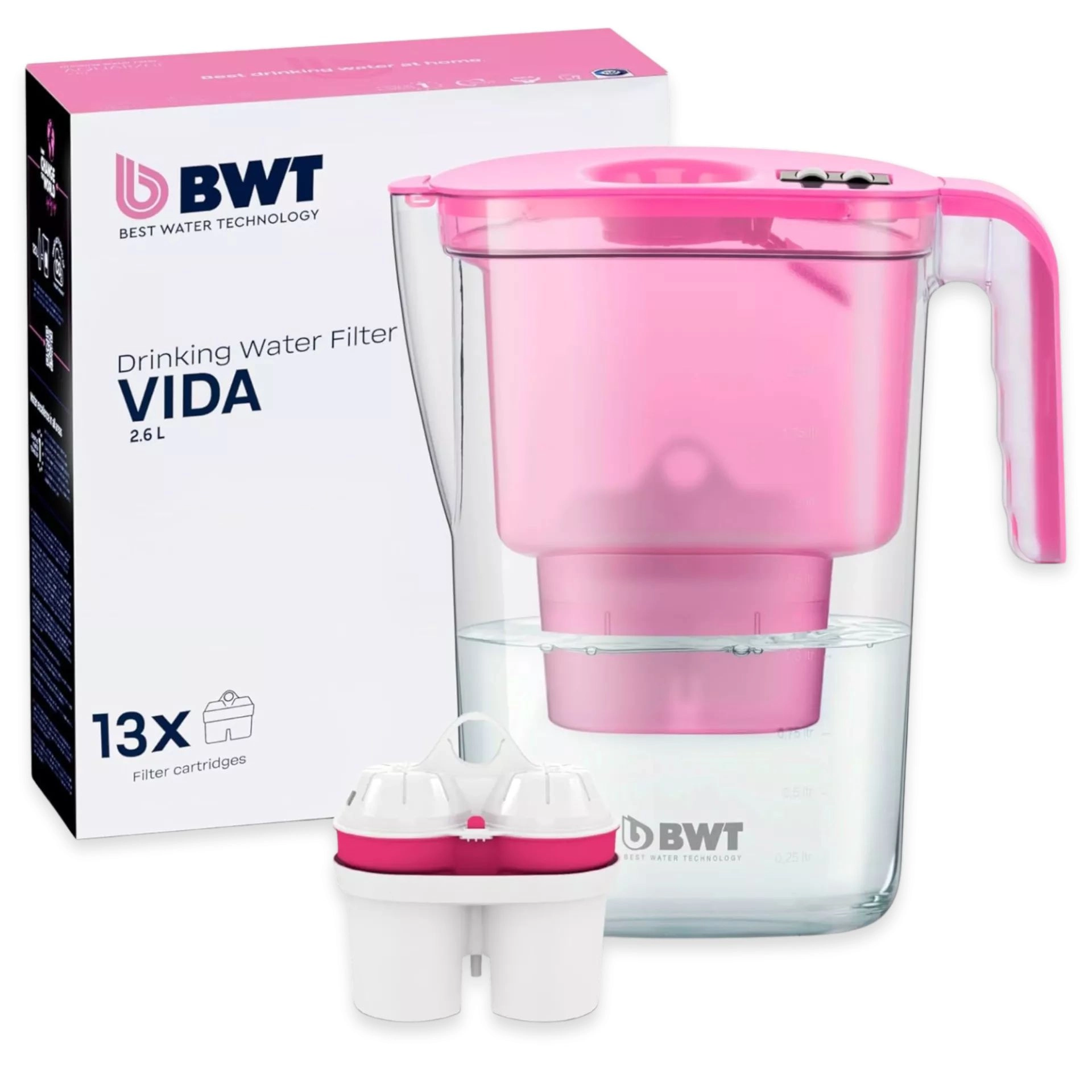 BWT 814560 Vandfilter till Kande vit