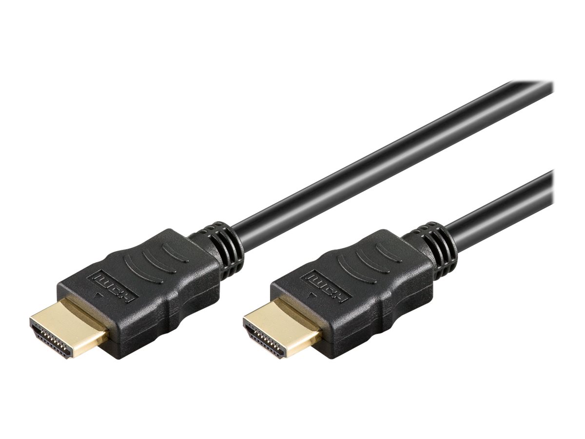 goobay Series 2.0 HDMI-kabel med Ethernet 15m svart