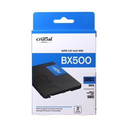 Crucial BX500 500GB SATA 2.5 SSD