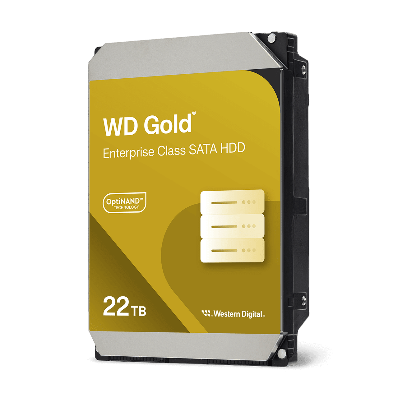 WD Gold hårddisk WD221KRYZ 22TB 3.5 SATA-600 7200rpm