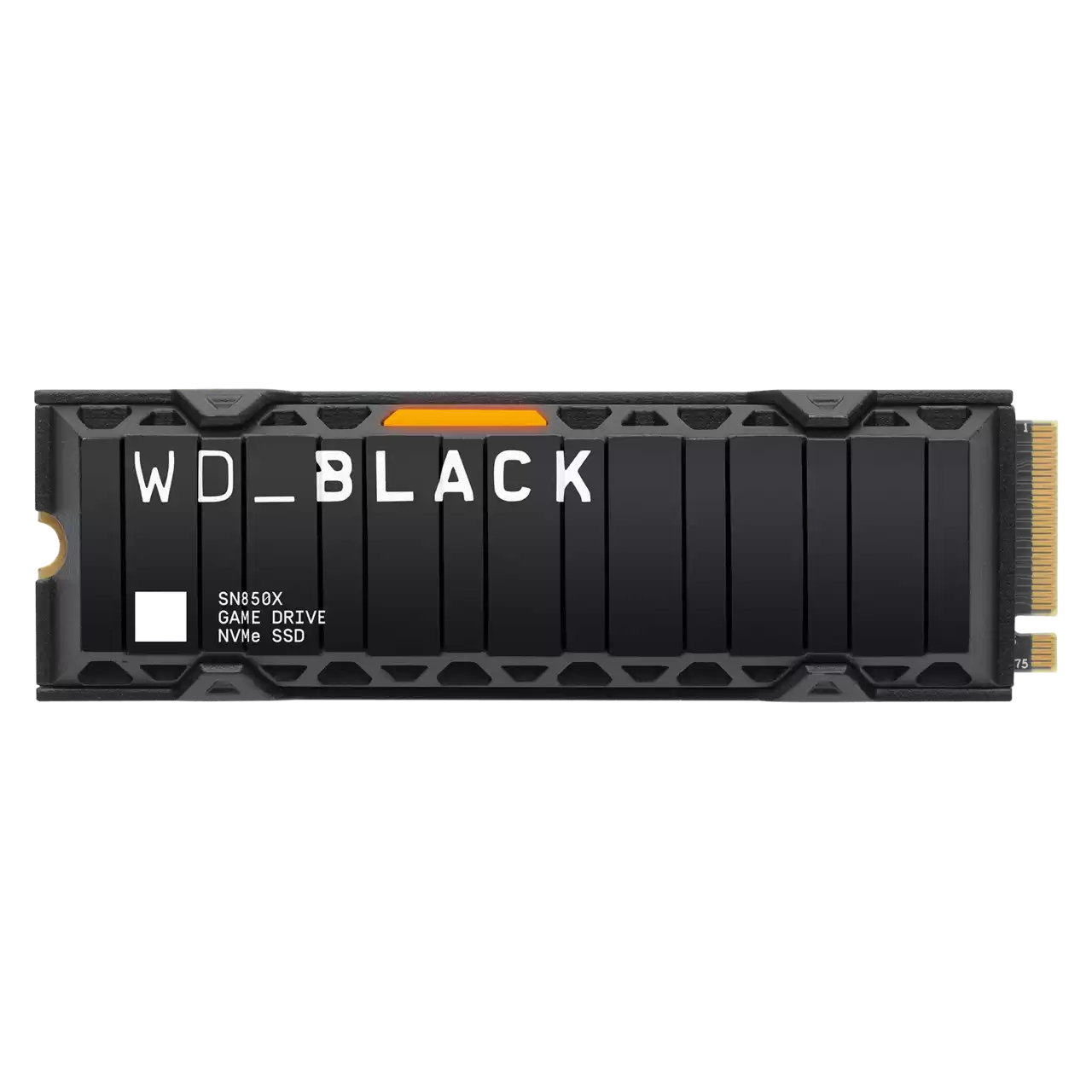WD Black SN850X 2TB NVMe PCIe 4.0 NVMe SSD med Heatsink