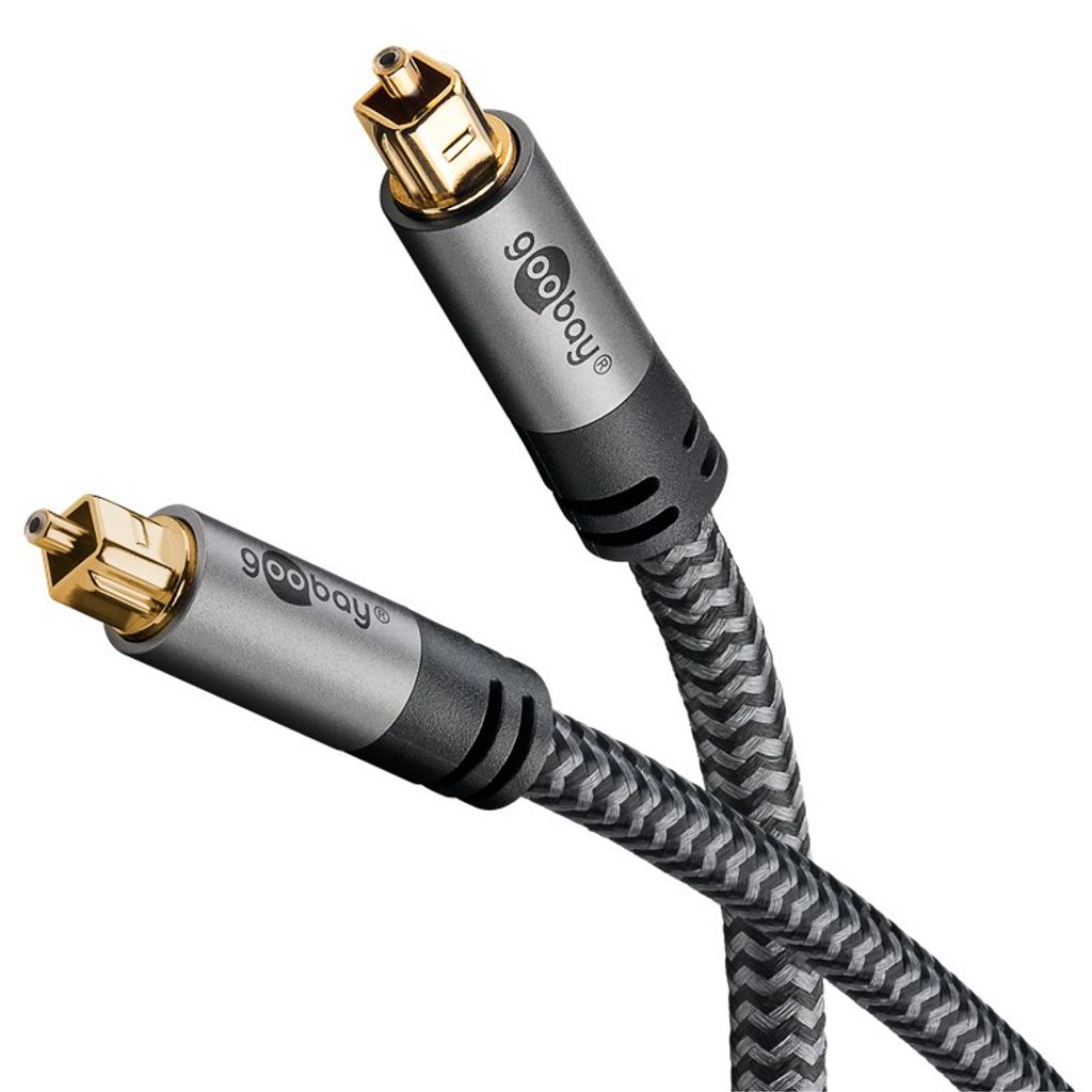 Goobay 59652 Digital lydkabel Gul 10m