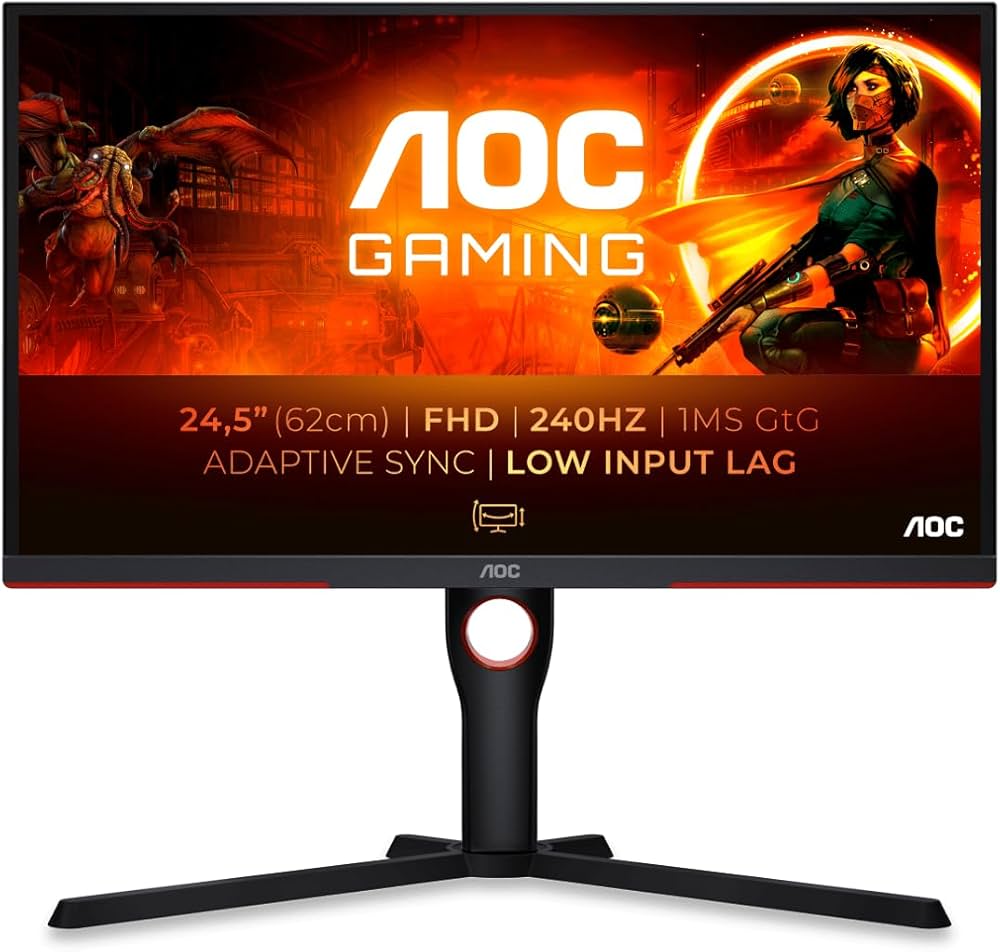 AOC Gaming 25G3ZM/BK 25 VA 1920 x 1080 (Full HD) HDMI DisplayPort 240Hz