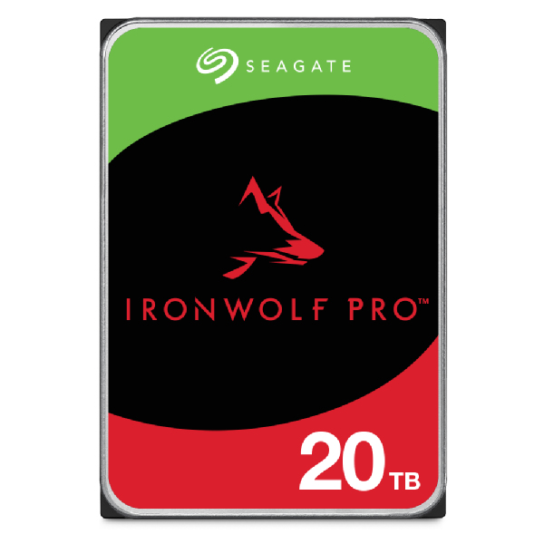 Seagate IronWolf Pro hårddisk ST20000NT001 20TB 3.5 SATA-600 7200rpm