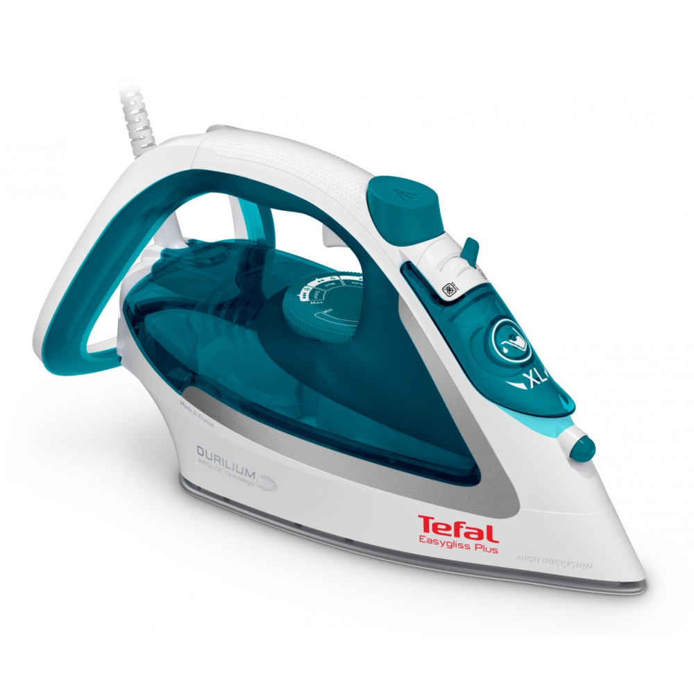 Tefal Easygliss 2 FV5718E0 Dampstrygejern 2500W Blå vit