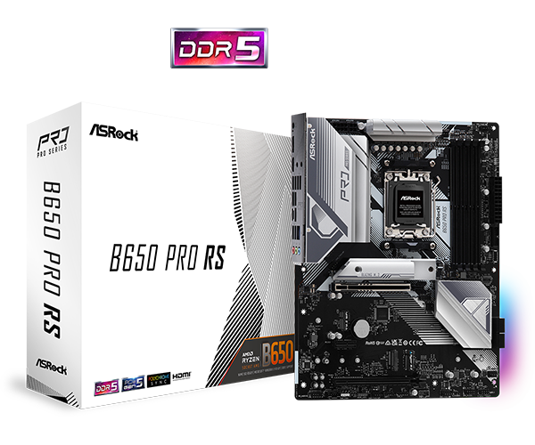 ASRock B650 Pro RS ATX AM5 AMD B650