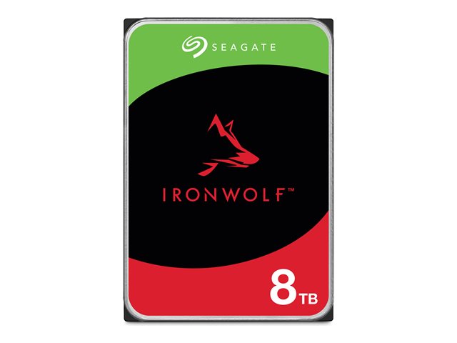 Seagate IronWolf hårddisk ST8000VN002 8TB 3.5 SATA-600