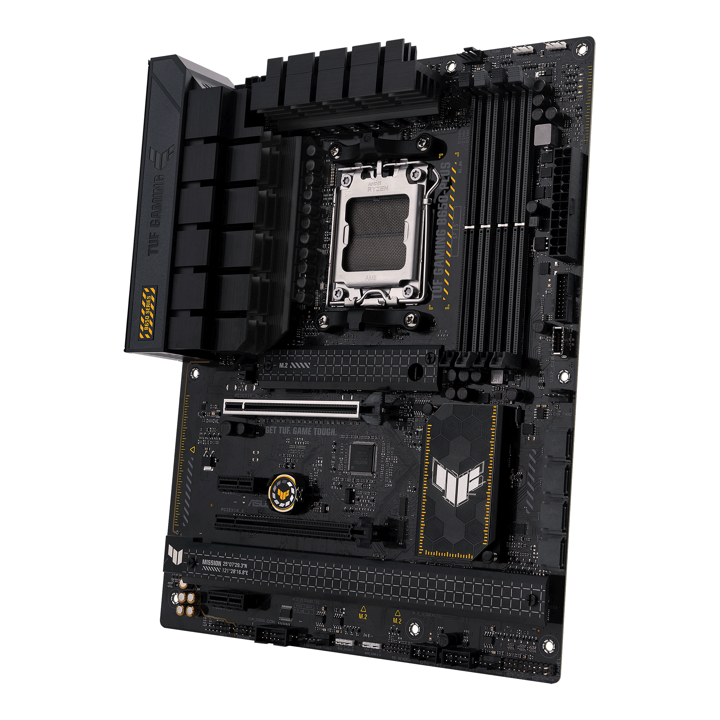 ASUS TUF GAMING B650-PLUS Bundkort - AMD B650 - AMD AM5 socket - DDR5 RAM - ATX