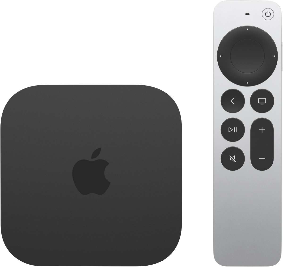 Apple TV 4K (Wi-Fi + Ethernet) Digital AV-afspiller svart