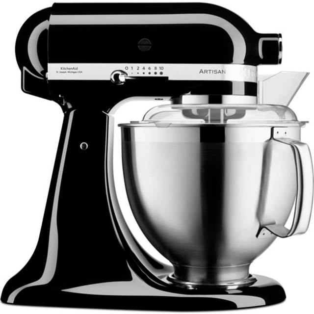 KitchenAid Artisan Premium 5KSM185PSEOB Kökkenmaskine svart onyx