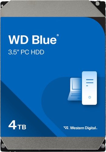 WD Blue hårddisk WD40EZAX 4TB 3.5 SATA-600 5400rpm