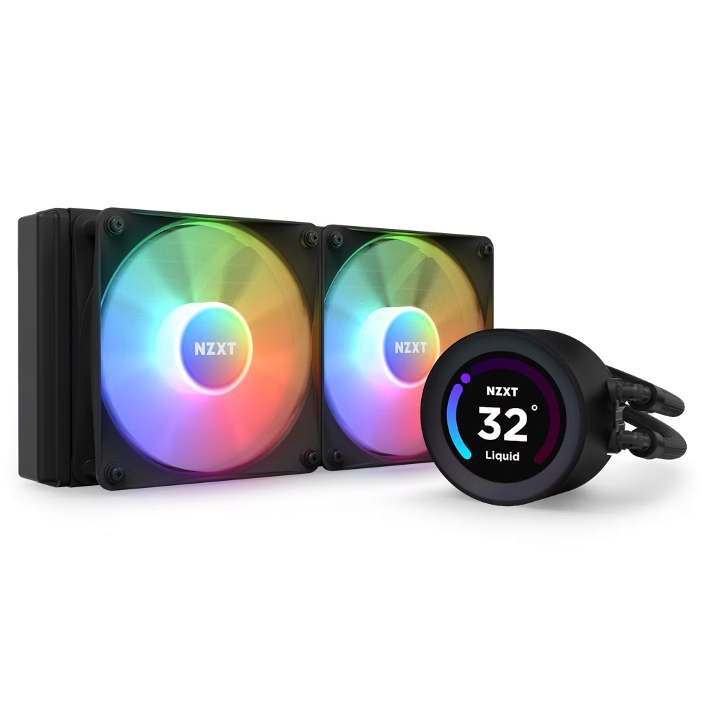 NZXT Kraken Elite 240 RGB Vandköler 1-pack vit 120 mm
