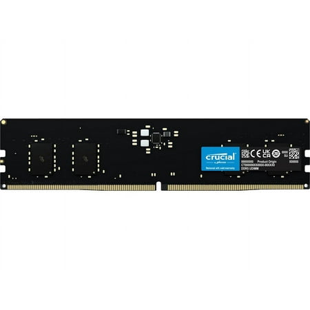 Crucial DDR5 SDRAM 32GB CL46 On-die ECC DIMM 288-PIN