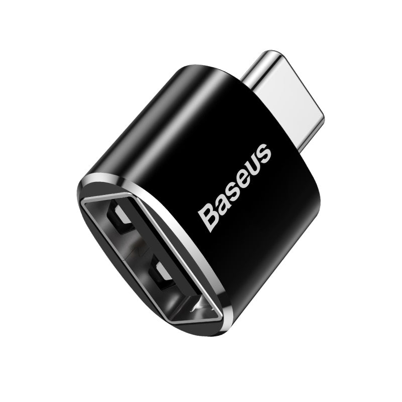 Baseus USB-C adapter svart