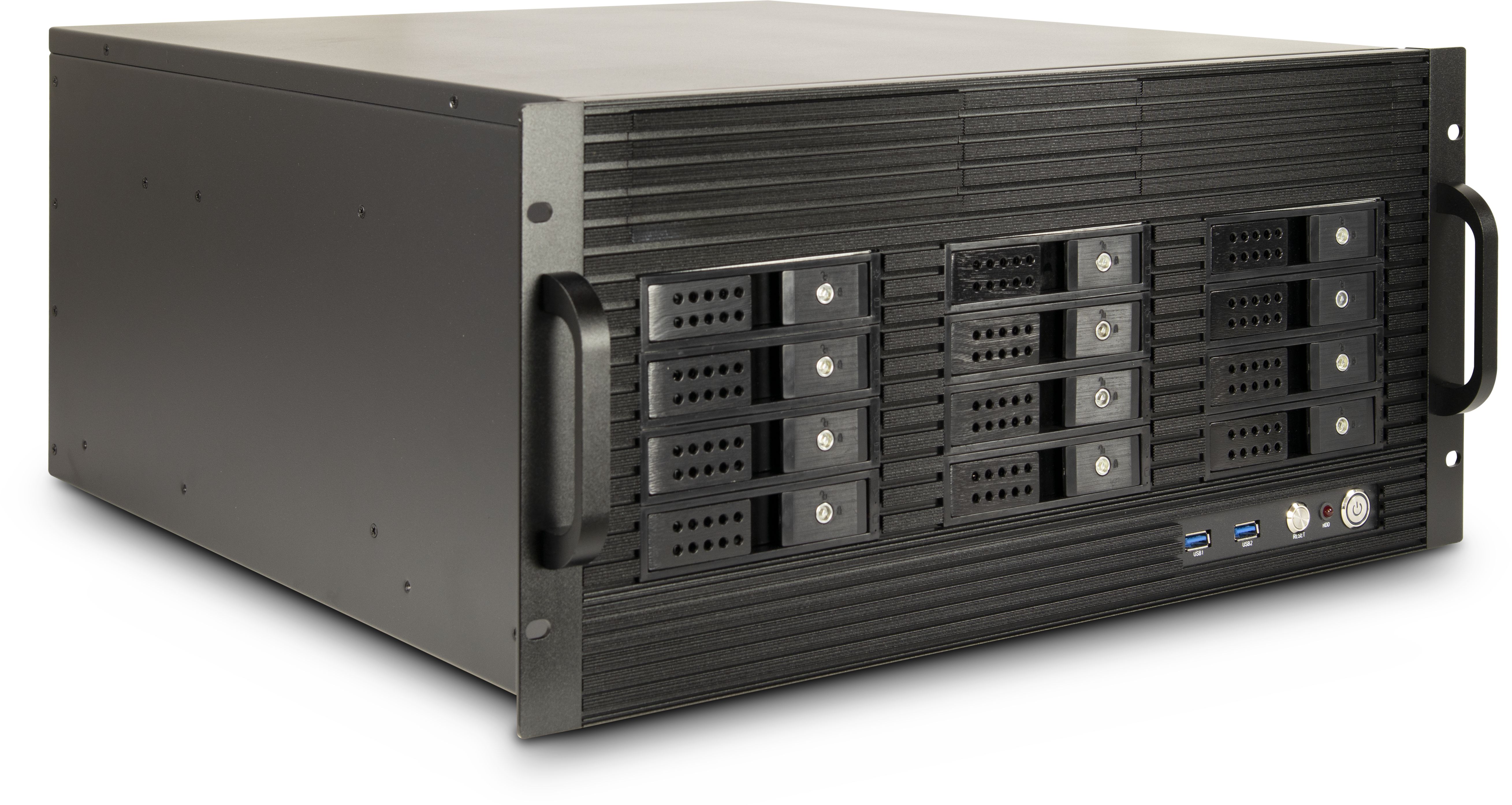Inter-Tech IPC 5U-5512 Rackversion Forlänget ATX / SSI EEB svart