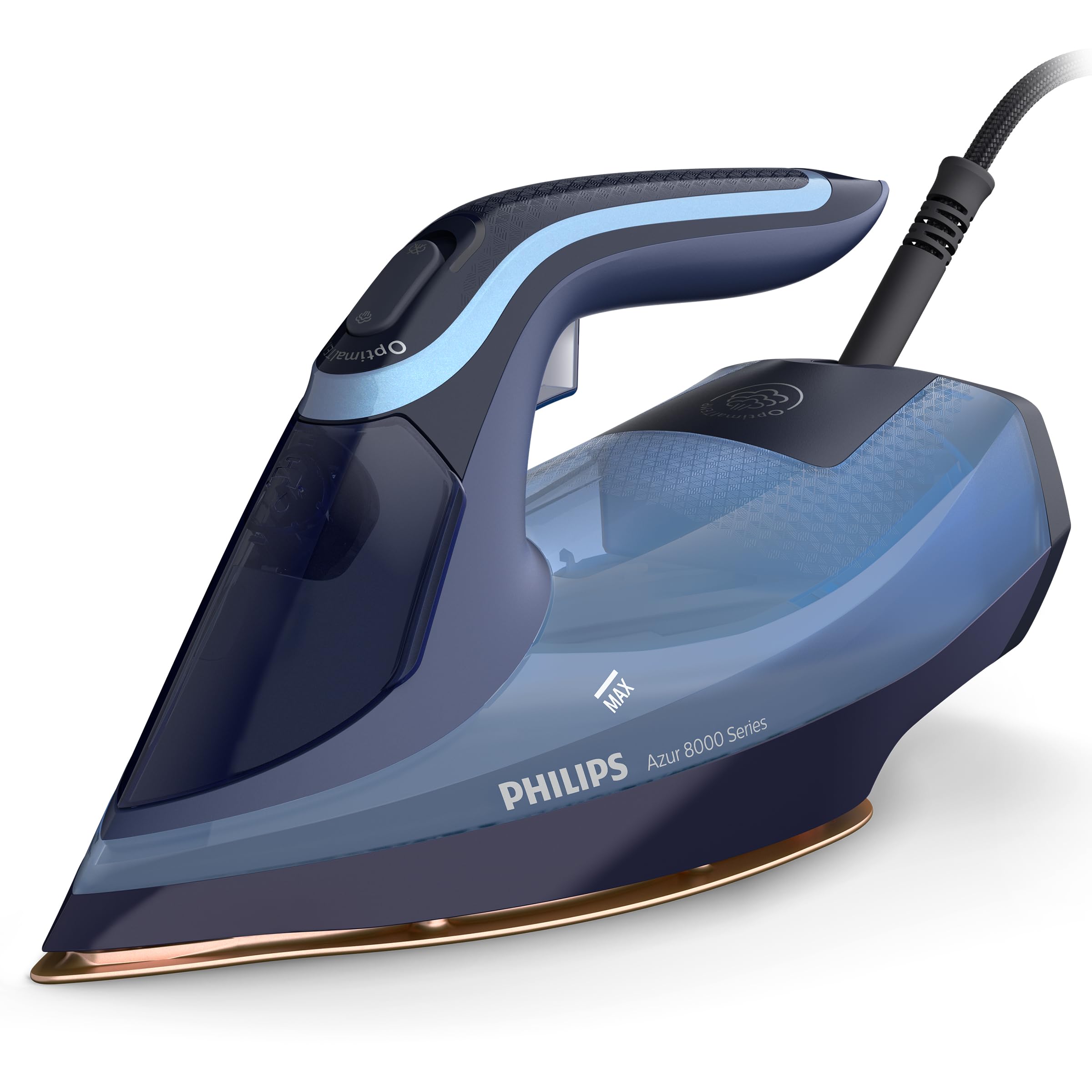 Philips Azur 8000 Series DST8020 Dampstrygejern 3000W Blå lila