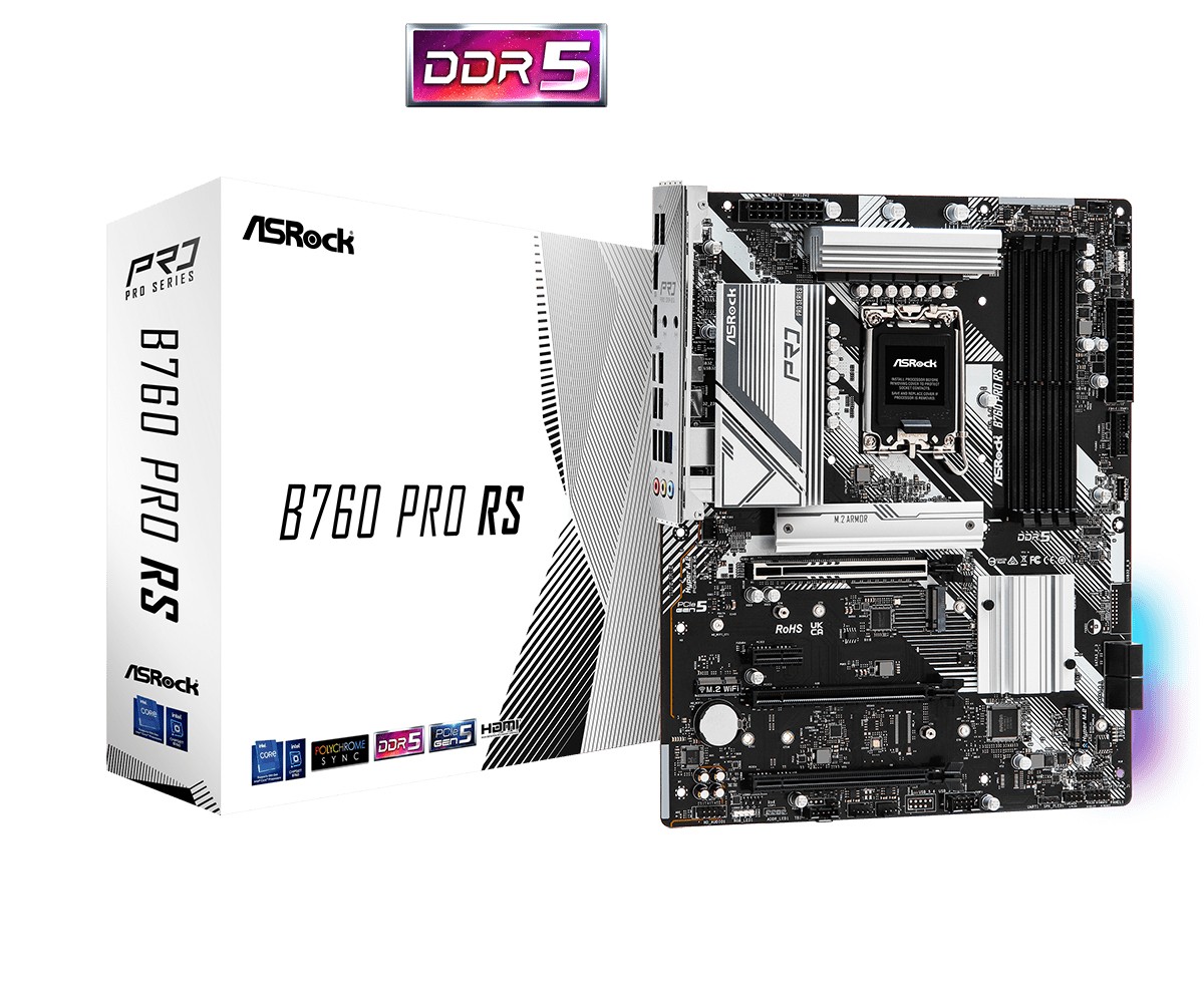 ASRock B760 PRO RS ATX LGA1700 Intel B760