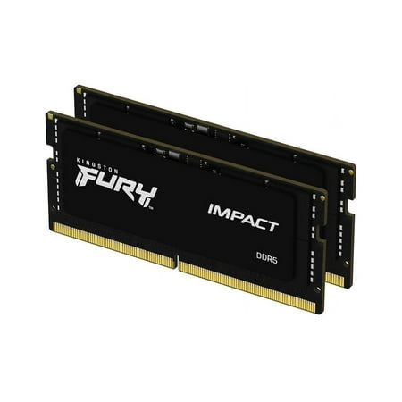 Kingston FURY Impact DDR5 SDRAM 64GB kit 5600MHz CL40 On-die ECC SO DIMM 262-PIN