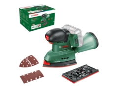 Bosch UniversalSander 18V-10 Deltasliber 18V Batteri och lader Icke inkluderet