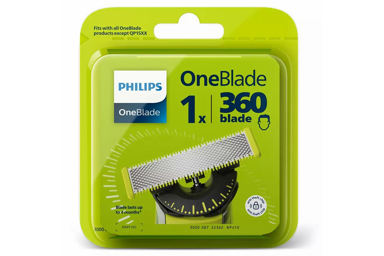 Philips OneBlade QP410 Reservelamel