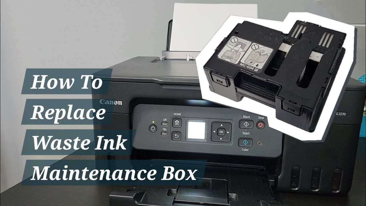 Canon MC-G04 svart Service-kassette
