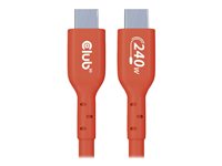 Club 3D CAC-1513 USB-C 240W kabel 3m Orange