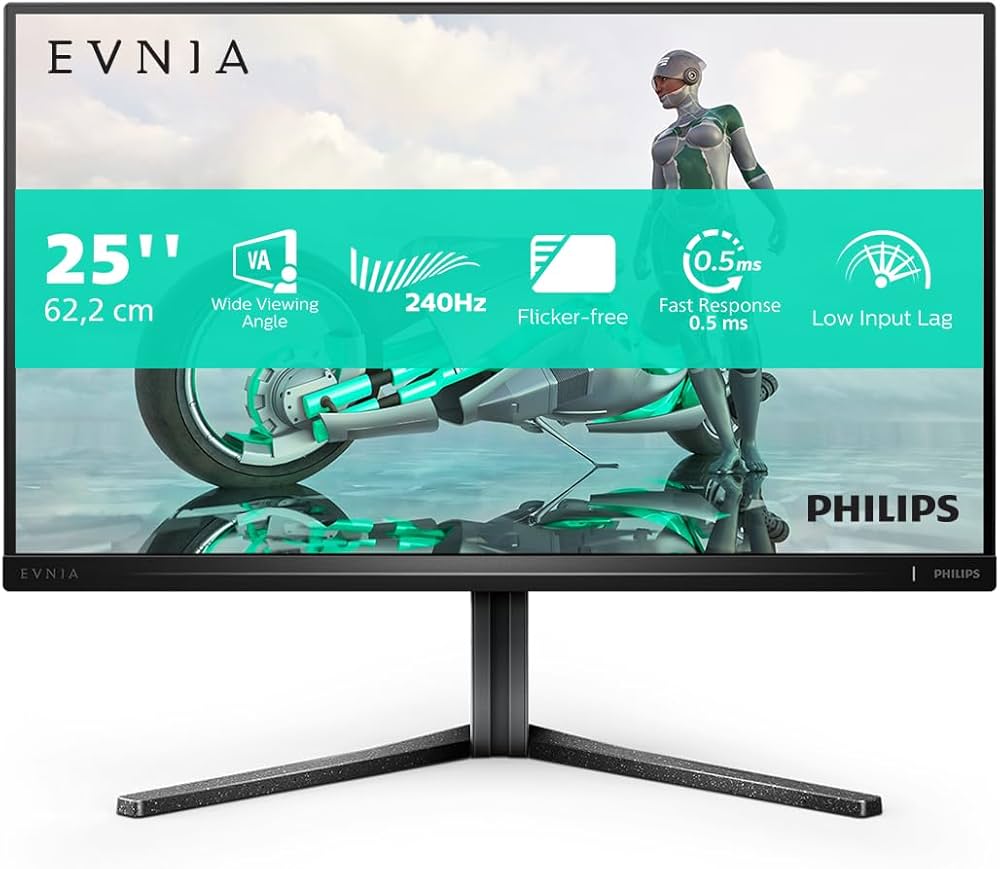 Philips Evnia 3000 25M2N3200W 25 VA 1920 x 1080 (Full HD) HDMI DisplayPort 240Hz