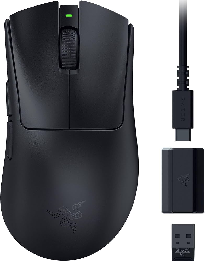 Razer DeathAdder V3 Optisk Kablet svart