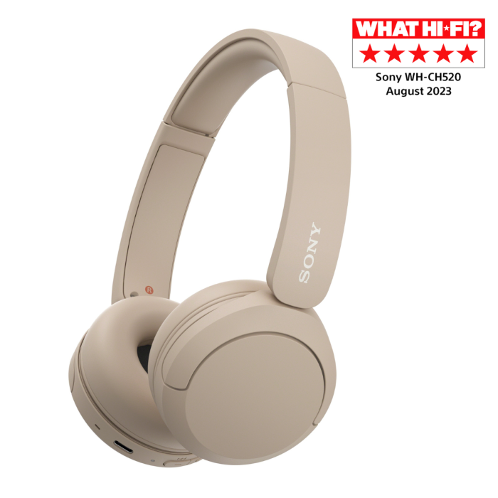 Sony WH-CH520 trådlös Hörlurar Beige