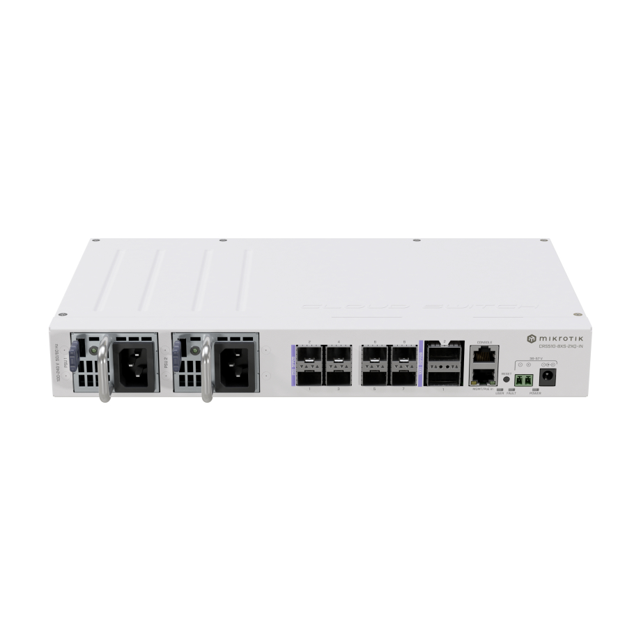 MikroTik CRS510-8XS-2XQ-IN Switch 100 Gigabit
