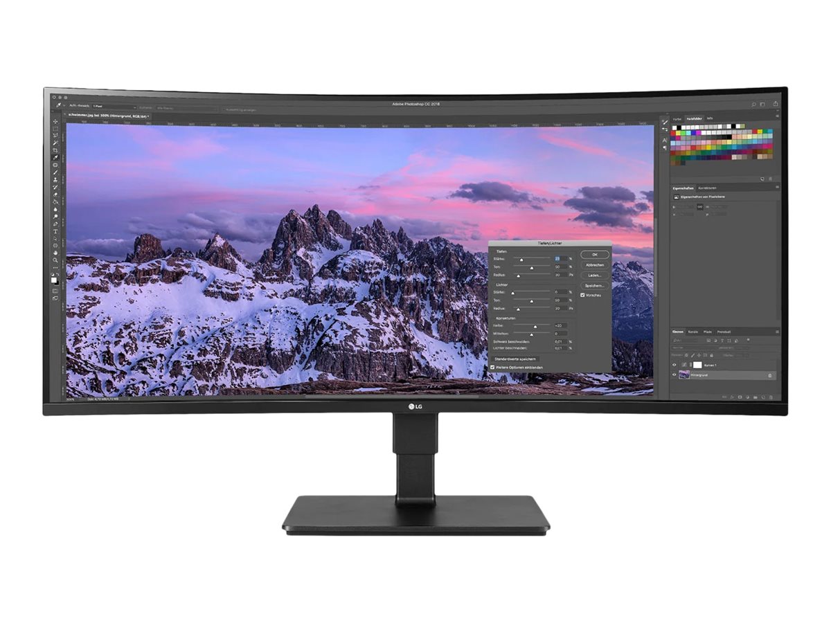 LG UltraWide 35BN77CP-B 35 VA 3440 x 1440 (UltraWide) HDMI DisplayPort USB-C 100Hz Dockingskärm
