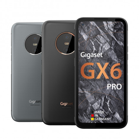 Gigaset GX6 PRO 6.6 128GB Titanium black svart
