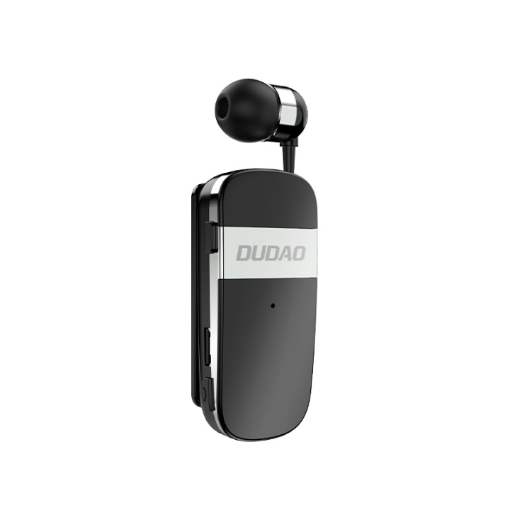 Dudao GU9 Extendable Wiring Bluetooth Earphone black