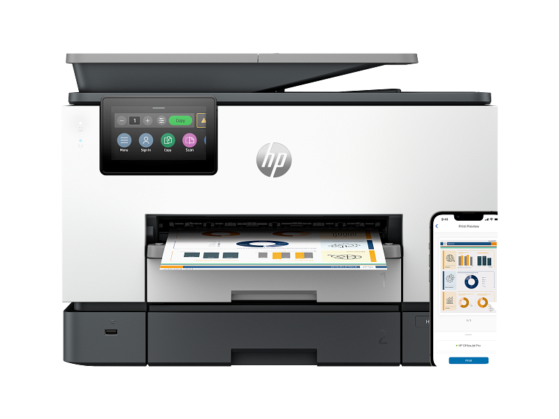 HP Officejet Pro 9130b All-in-One Bläkprinter