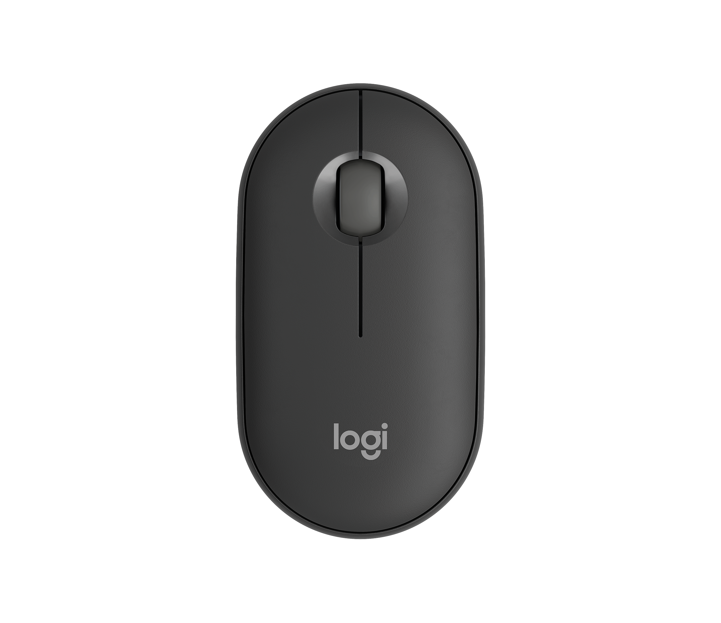 Logitech Pebble Mouse 2 M350s Optisk trådlös svart Grå