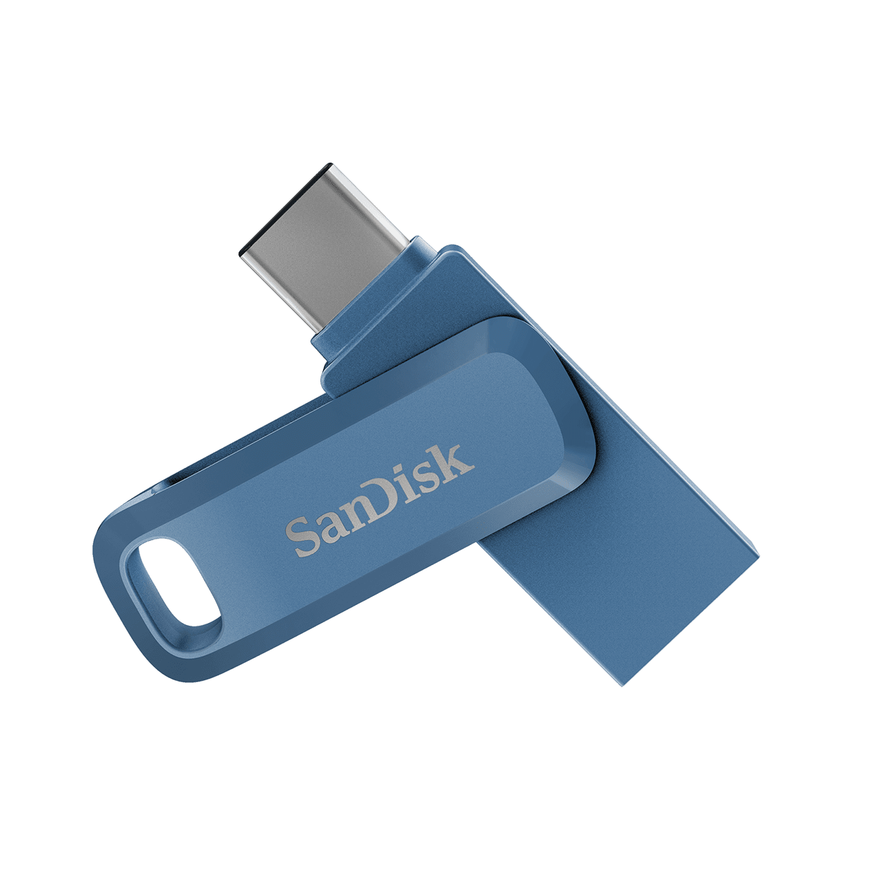 SanDisk Ultra Dual Drive Go 128GB USB 3.2 Gen 1 / USB-C USB stick Blå