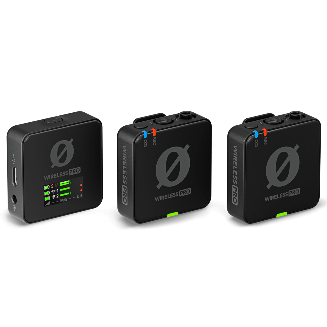 RÖD Wireless PRO Trådlös mikrofonsystem trådlös Omni-directional svart