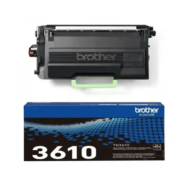 Brother TN3610 svart 18000 sidor Toner